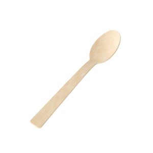 6.7" Compostable Bamboo Spoon | Brown