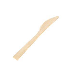 6.7" Compostable Bamboo Knife | Brown