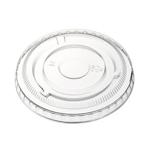 3.25-5.5oz PET Plastic Portion Cup Lids | Clear