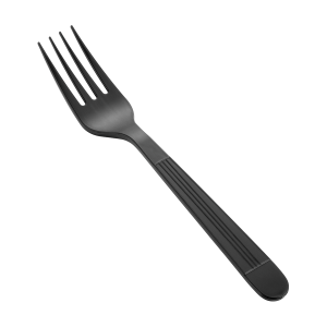 PP Plastic Heavy Weight Forks | Black